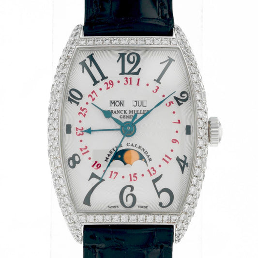 Franck Muller Cintrée Curvex Master Calendar Moonphase 2852 MC L D AC BLA