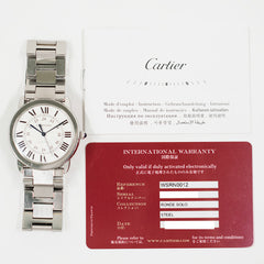 Cartier Ronde Solo WSRN0012