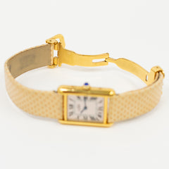 Cartier Tank Must Vermeil Aquarino W1018687