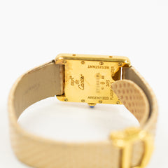 Cartier Tank Must Vermeil Aquarino W1018687