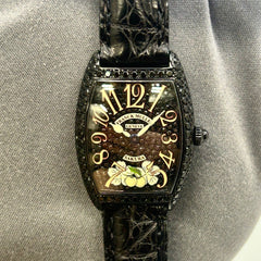 Franck Muller Cintrée Curvex Sakura 1752 QZ NR CR D CD