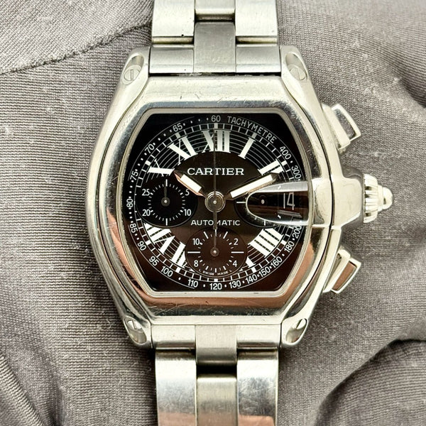 Cartier Roadster Chronograph W62007X6 (2618) – Arda and Co.